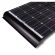 LiMoPower® Solarspoiler-Set aus Aluminium - Schwarz - Länge: 1580 mm