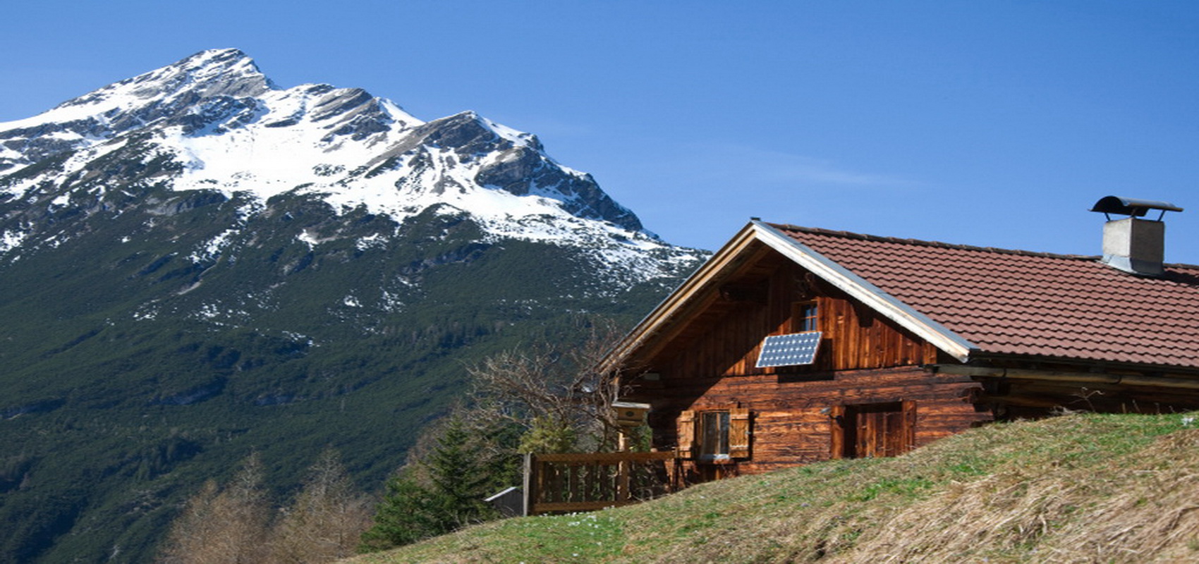 Solaranlage für Berghütte, Skihütte, Almhütte, Not- Rettungshütte, ...
